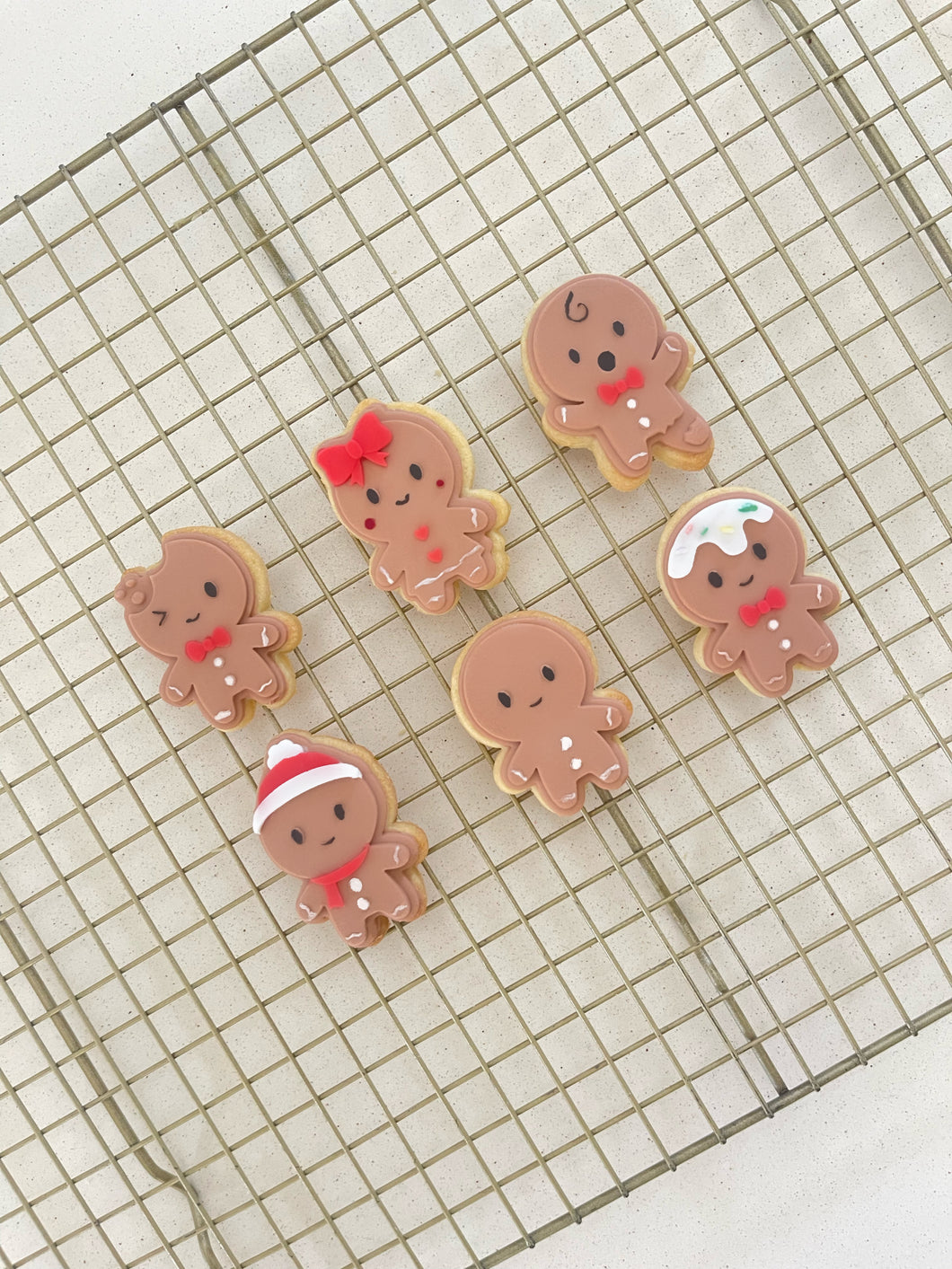 MINI GINGERBREAD SUGAR COOKIES