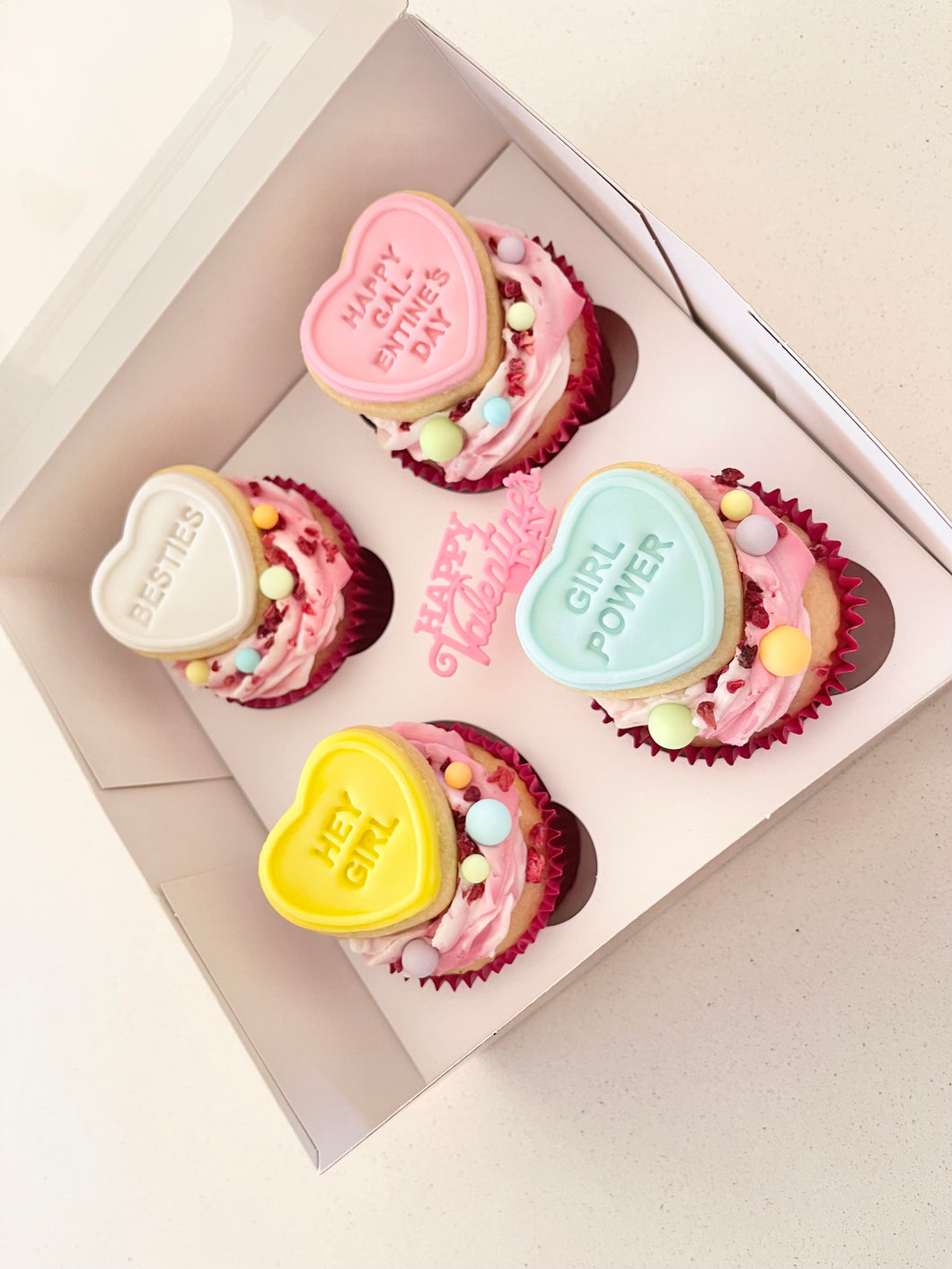 GALENTINE’S DAY CUPCAKES