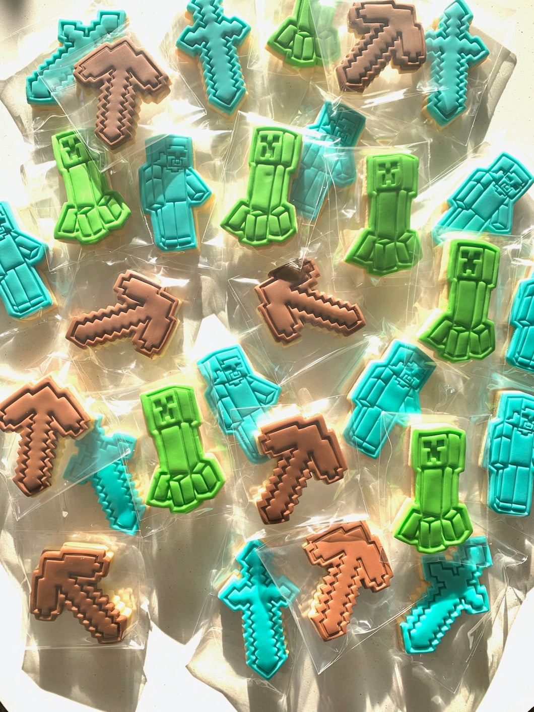 MINECRAFT SUGAR COOKIES