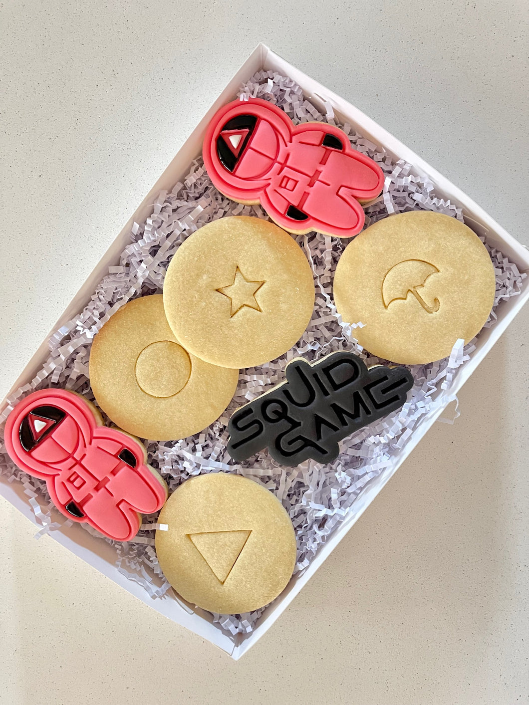 SQUID GAME PACK OF SUGAR COOKIES